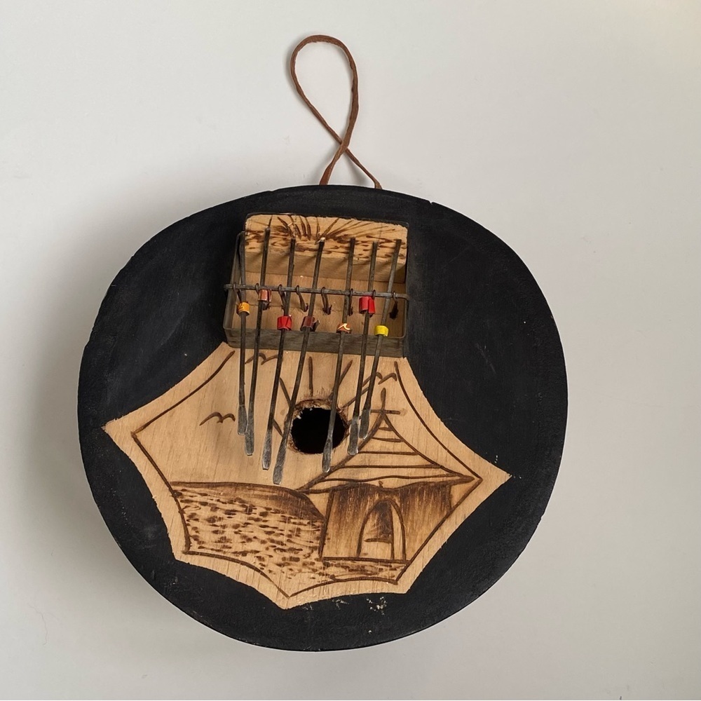 Handmade Kalimba Guidiga Mahogany Top Gourd